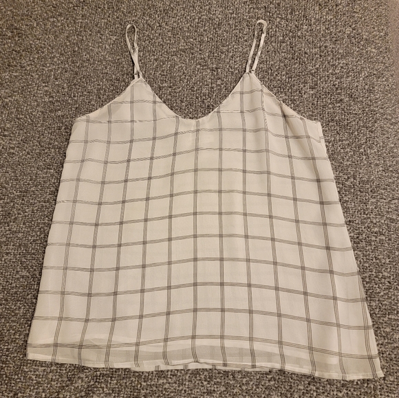 ✨️2/$20 Cotton On Black & White Tank Top Size M - Picture 1 of 5